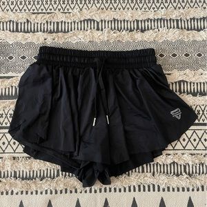 Adorable Black Skort